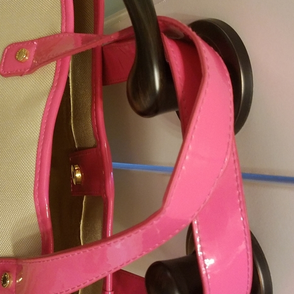 Victoria Secret Totes Set of 2✌New 15"W×12.5"H×4" Strong Canvas - Picture 11 of 14